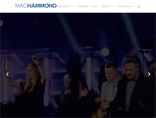 Tablet Screenshot of machammond.org